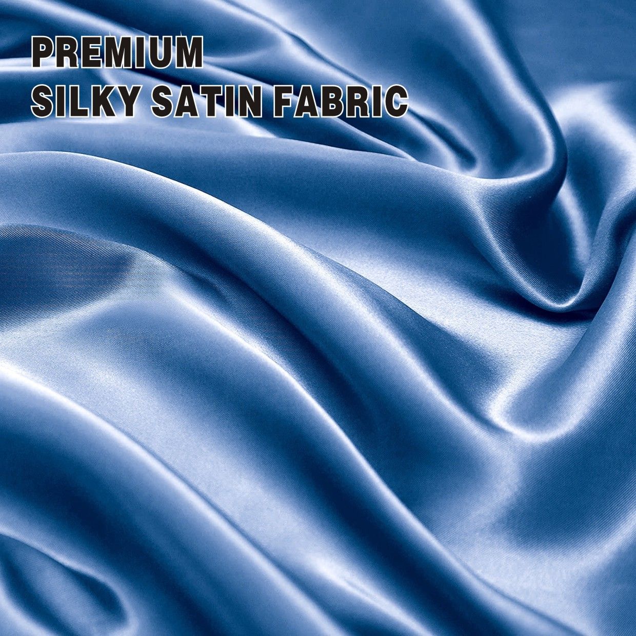 Art Silk Satin Sheet Set Hotel 4 Pieces Fitted/Flat Sheet Bedding Set-Luxury view 2