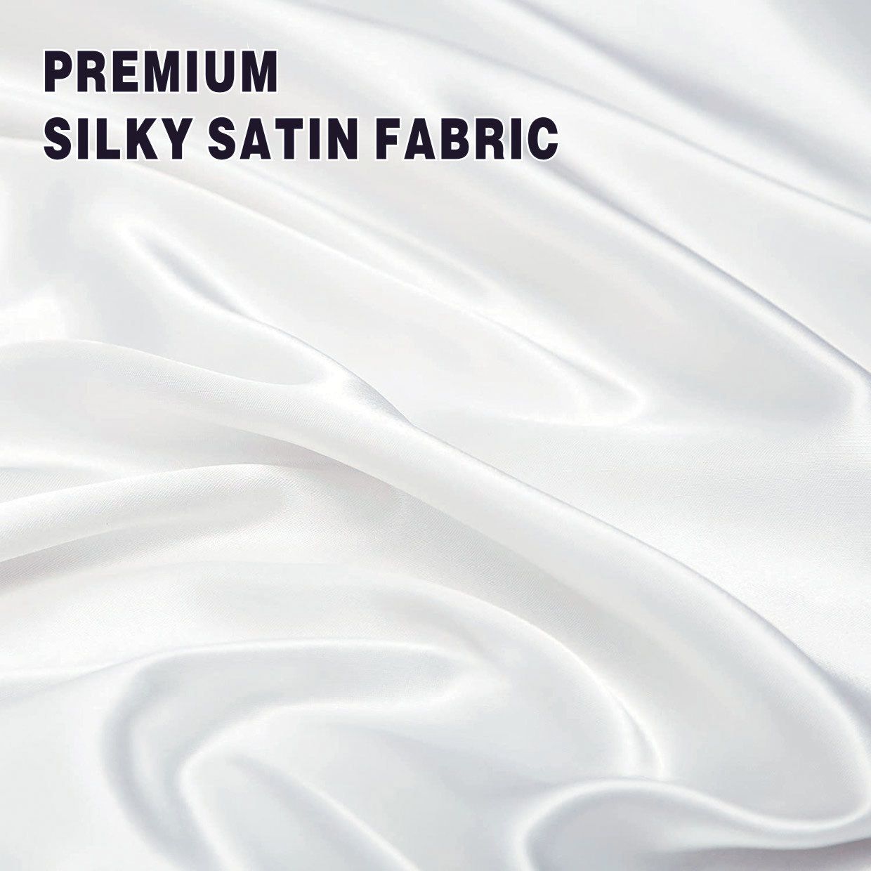 Art Silk Satin Sheet Set Hotel 4 Pieces Fitted/Flat Sheet Bedding Set-Luxury view 4
