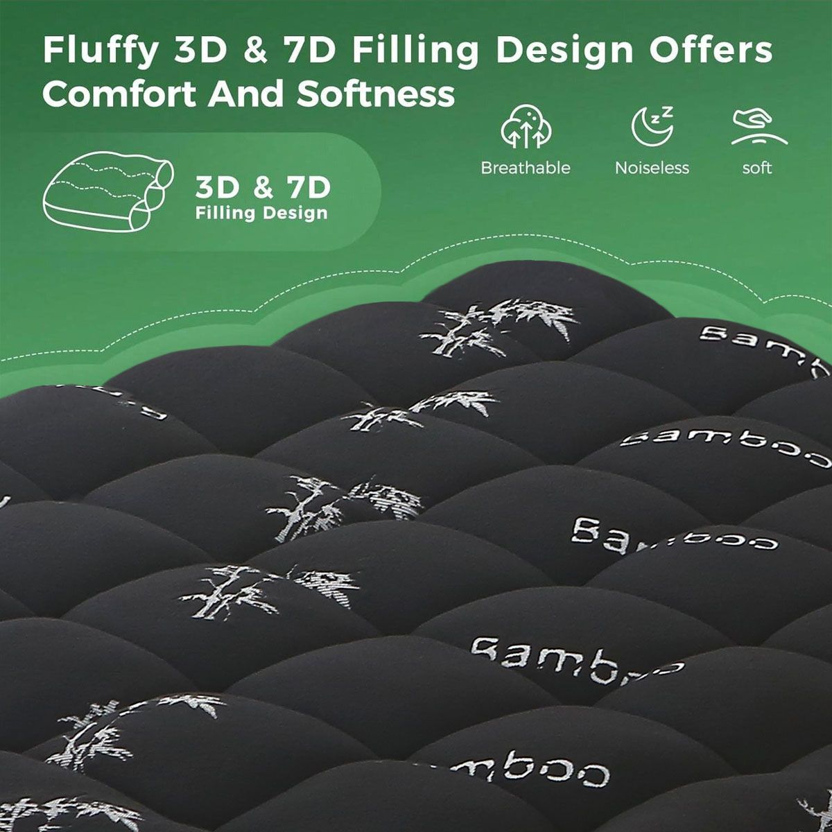 800GSM Mattress Topper Viscose Derived from Bamboo view 5