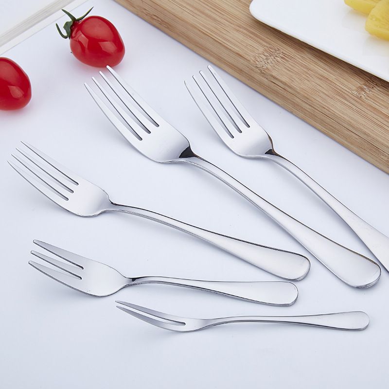 Stainless Steel Forks Steak Knife Dessert Cake Fruit... Fork 1 view 3