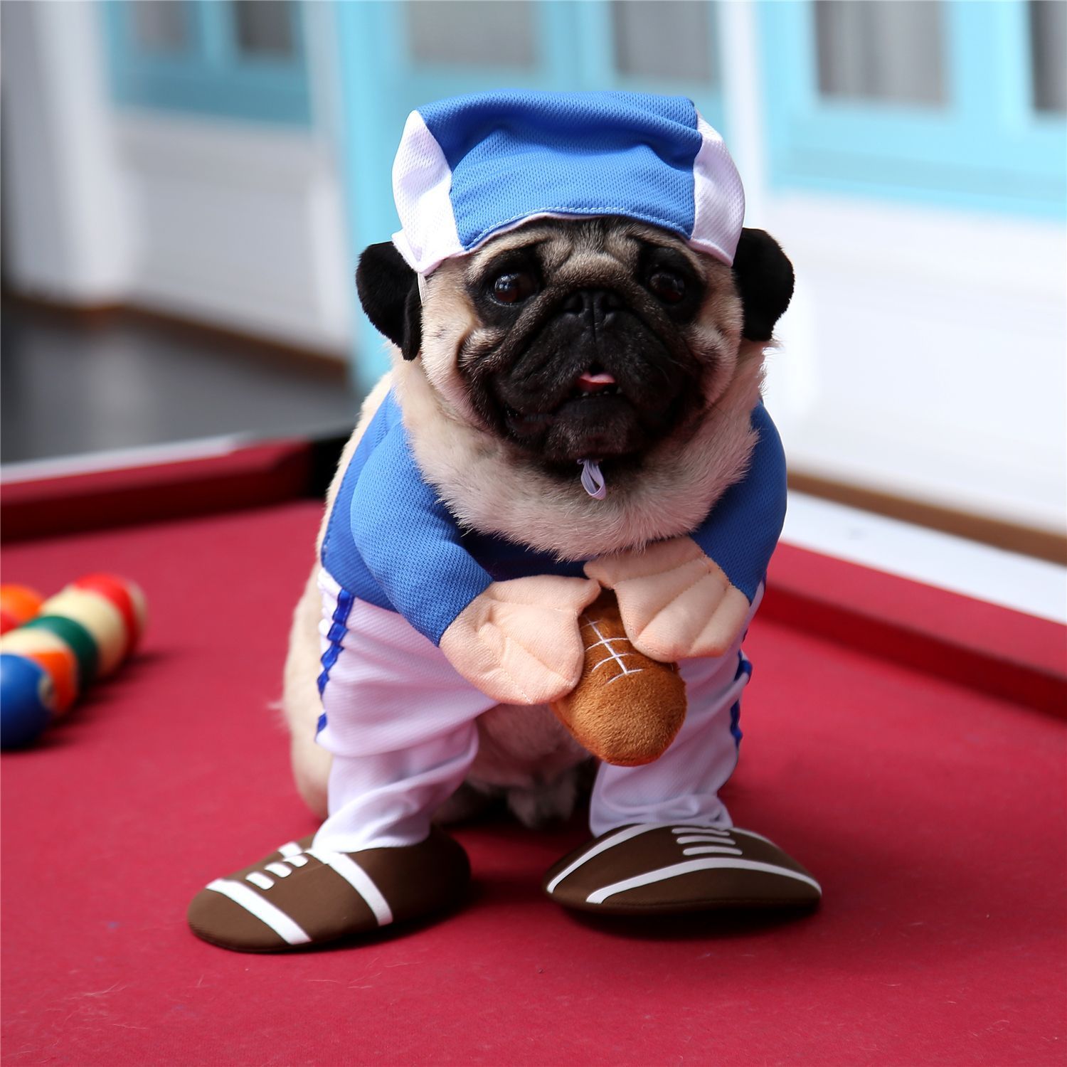 Dog Costume Pet Brand Rugby Stand Up Sportswear XL