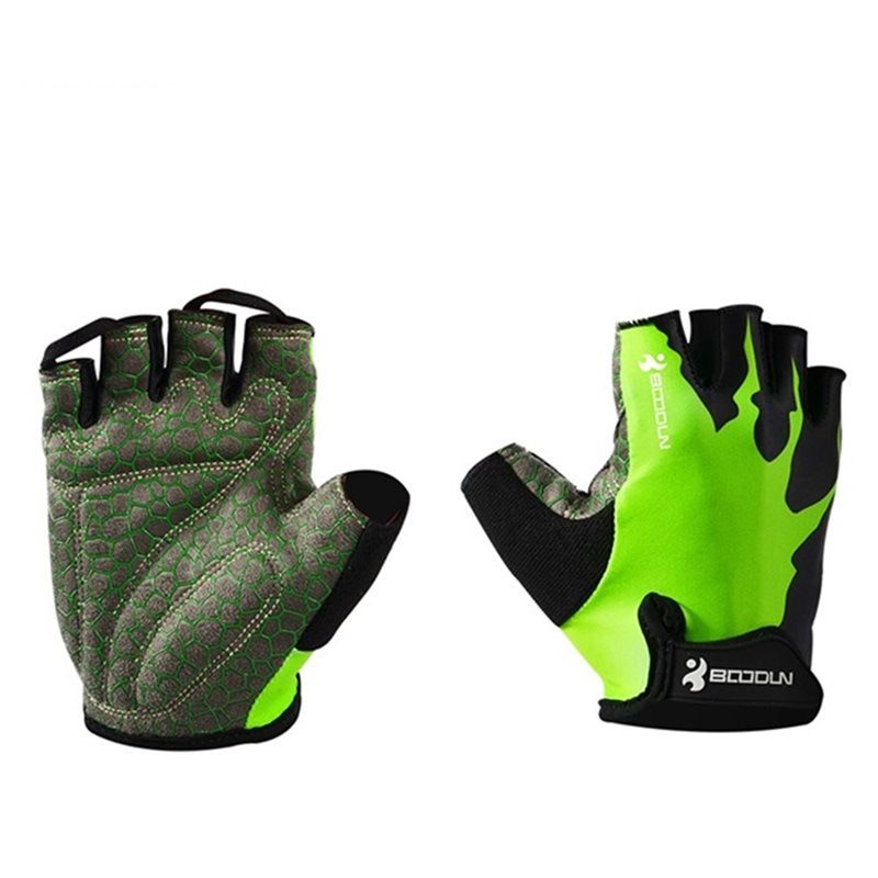 Boodun Cycling Gloves Lycra Mountain Bike Green XXL