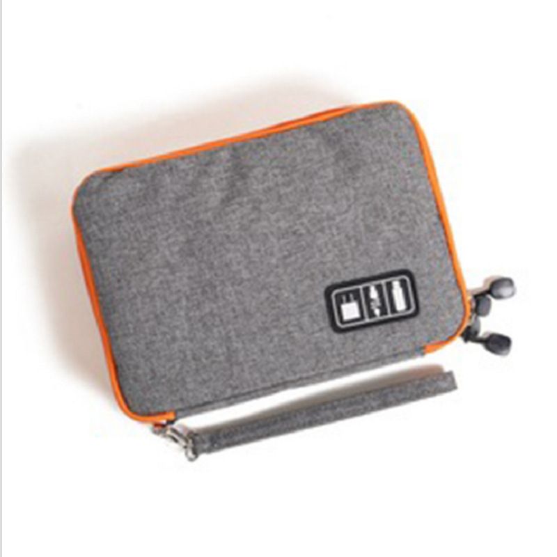 HD-WISS Travel Digital Storage Bag 600D Oxford Large Gray