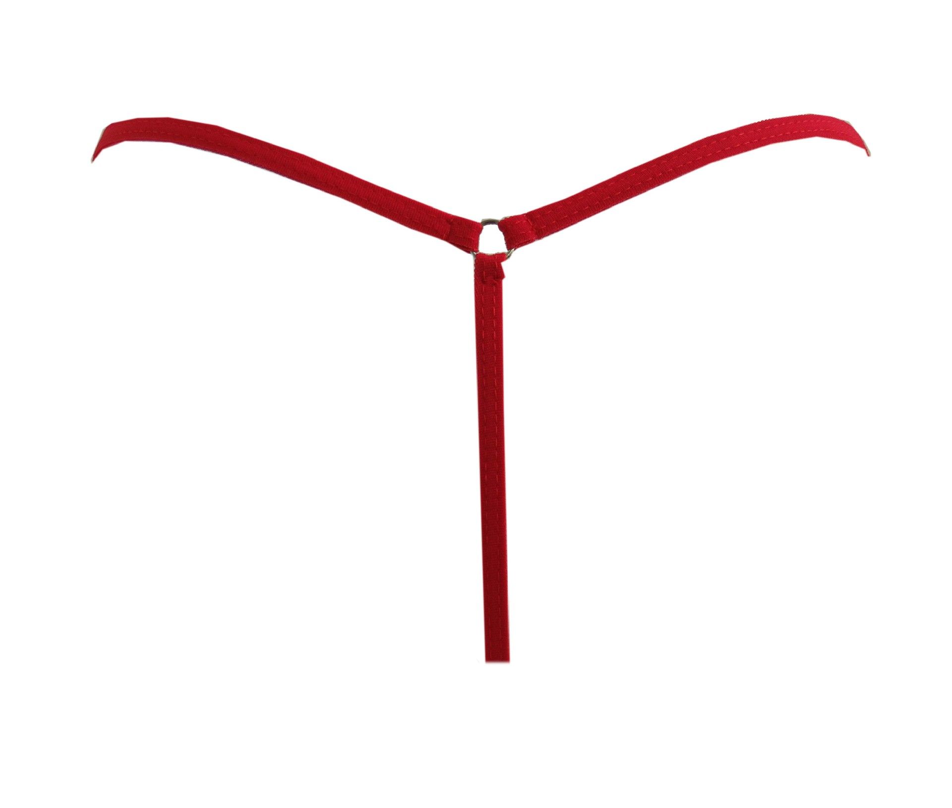 Women T Panties Mesh Polyester Underwear Red All yards view 5