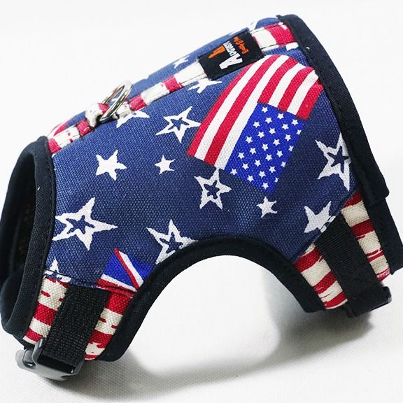 Ada Dog Harness Saddle Adjustable Cloth M Flamingo Chest Strap (without cord) view 4