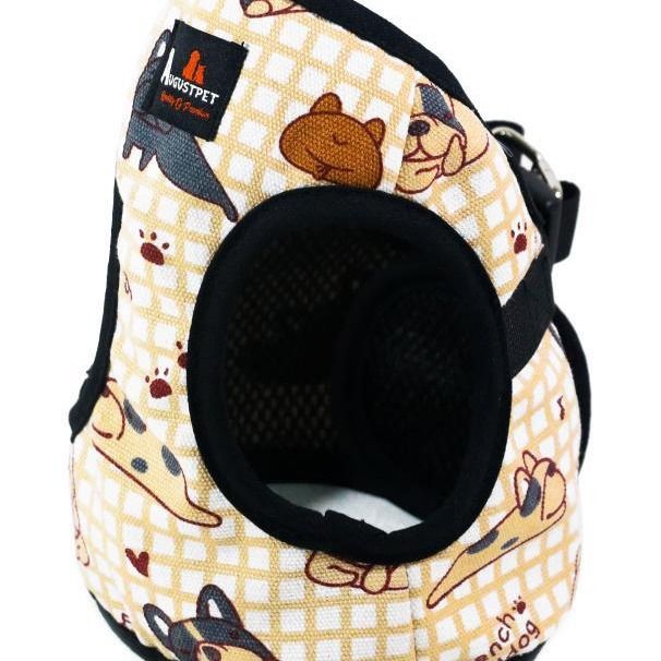 Ada Dog Harness Saddle Adjustable Cloth M Flamingo Chest Strap (without cord) view 6