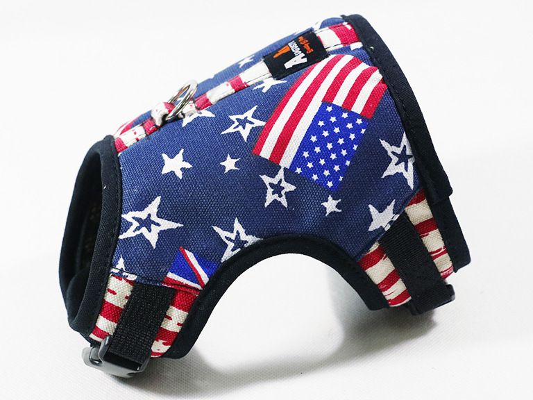Ada Dog Harness Saddle Adjustable Cloth M Flag Chest Strap (excluding rope)