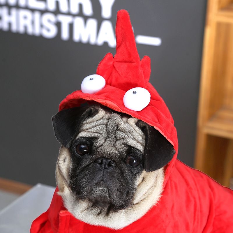 Dog Lobster Costume Qichong Pet Transformation Outfit Lobster Transformation M