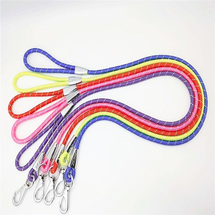 Zichen Nylon Dog Traction Rope Alloy Buckle Purple 1.0 view 7