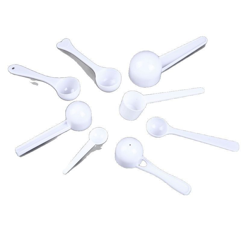 Yumi Plastic Measuring Spoon 1g2g3g5g10g15g 5g flat bottom view 5