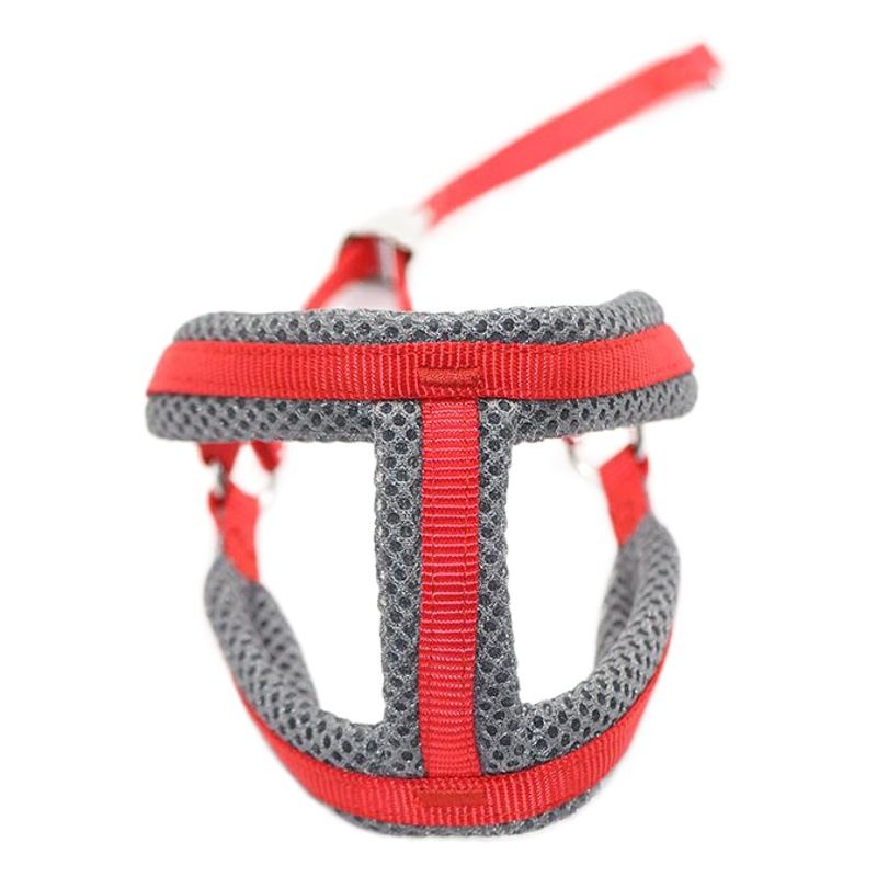 Zichen Nylon Dog Harness Chest Strap Purple 1.5 nylon clip subnet pull chest view 2