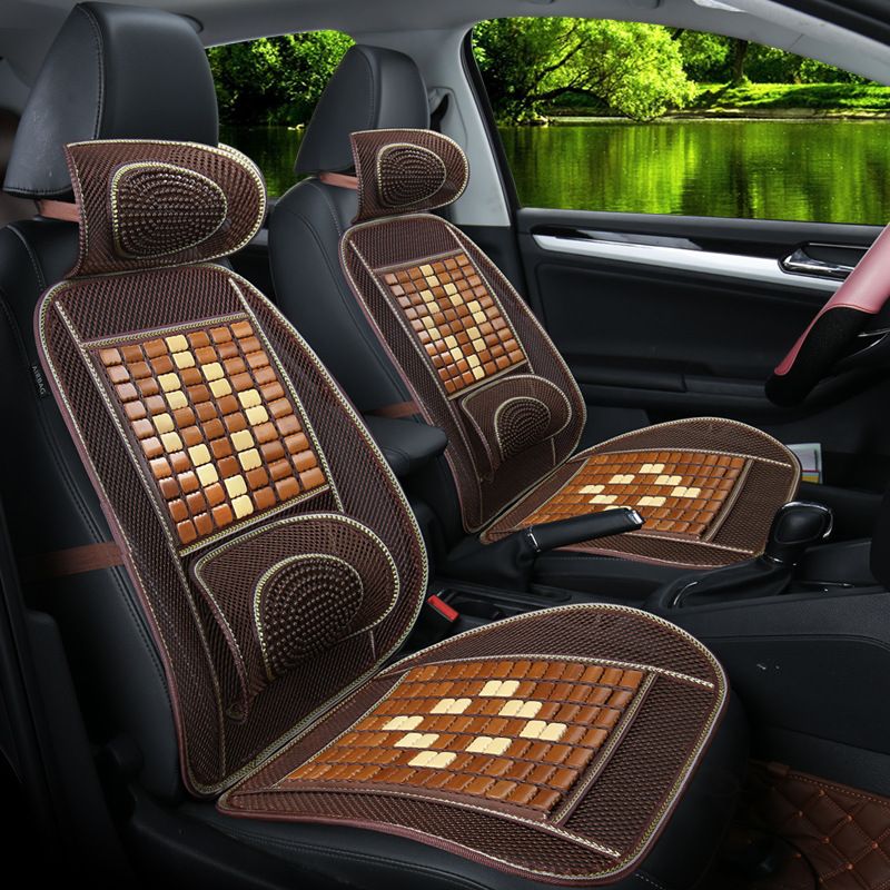 Yi Nirui Bamboo Car Seat Cushion Breathable Cooling Luxury bamboo vertical view 2