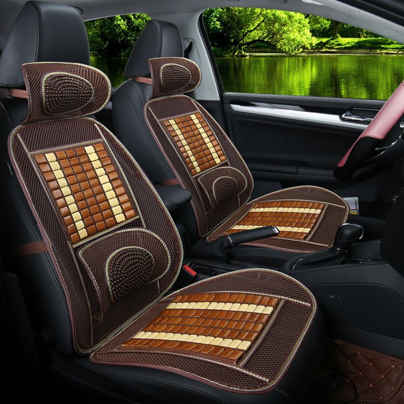 Yi Nirui Bamboo Car Seat Cushion Breathable Cooling Bamboo plate standard view 4