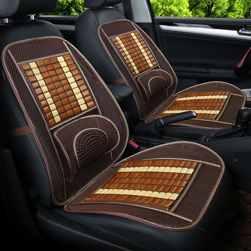 Yi Nirui Bamboo Car Seat Cushion Breathable Cooling Bamboo plate standard square view 3