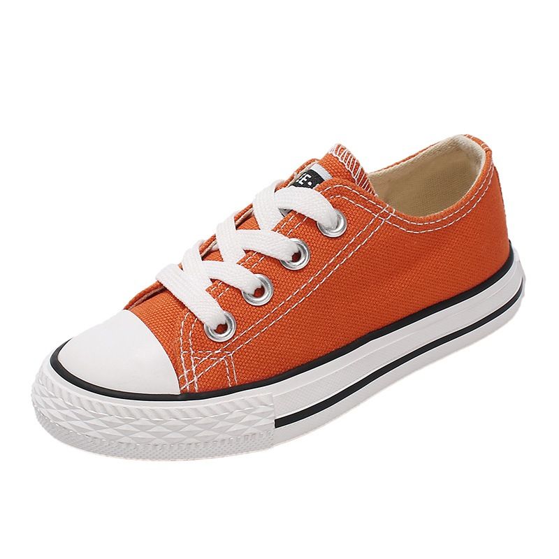 OPOEE Kids Canvas Shoes Low Top Lace Up Grass Green 21 view 7