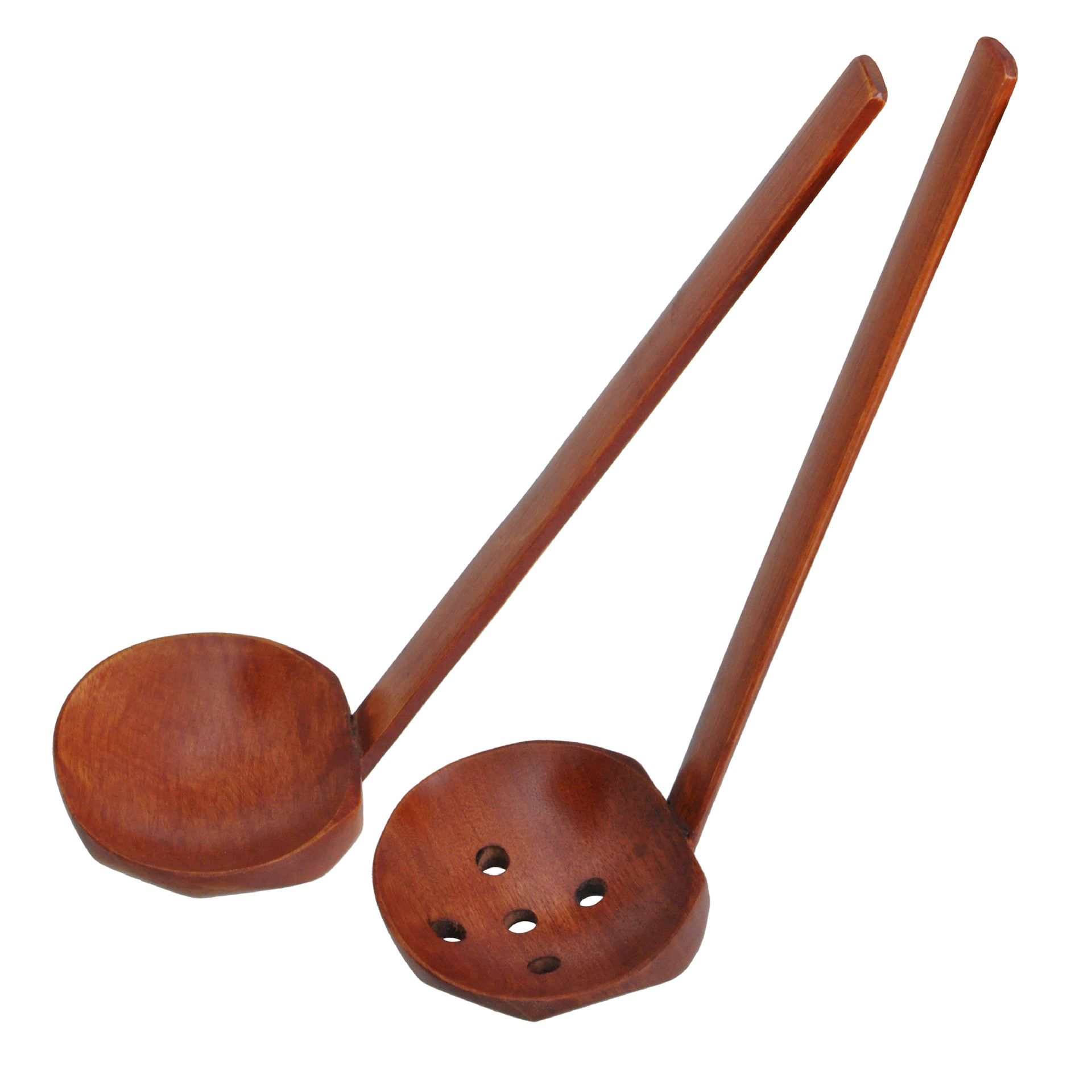 YFJY Wooden Ramen Spoon Commercial Kitchen Tool Ramen colander view 3