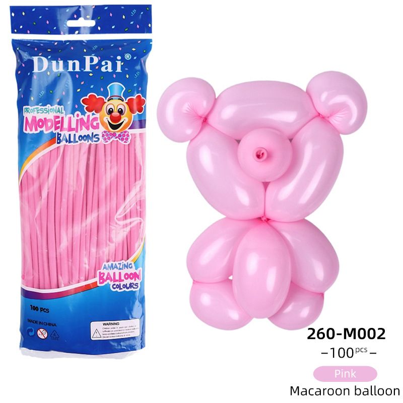 Magic Balloon 260cm Latex Macaron DIY Marca-Pink Product type: balloon
