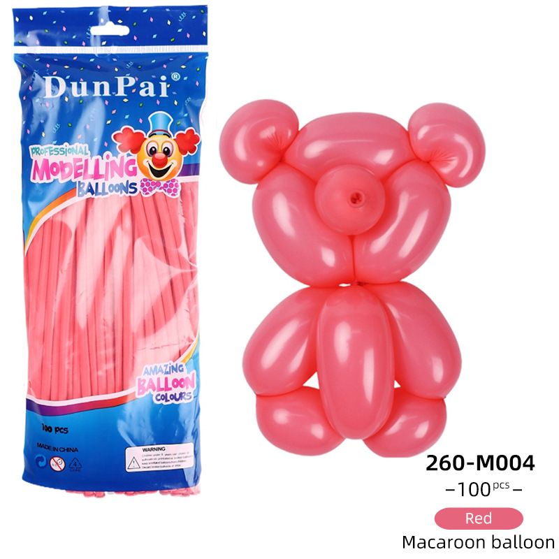 Magic Balloon 260cm Latex Macaron DIY Marca-Red Product type: balloon