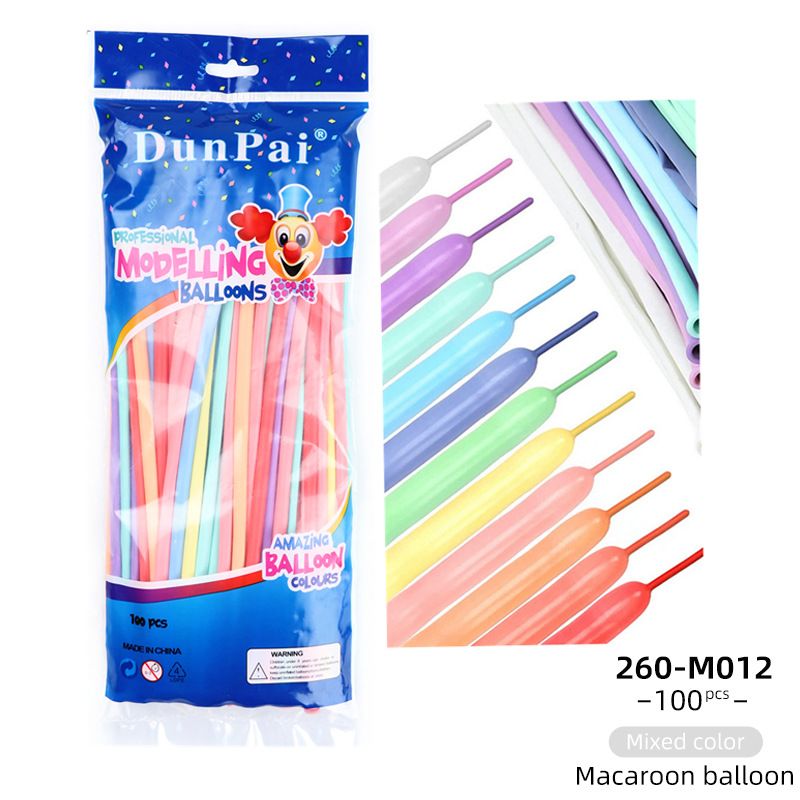 Magic Balloon 260cm Latex Macaron DIY Marca-Red Product type: balloon view 3