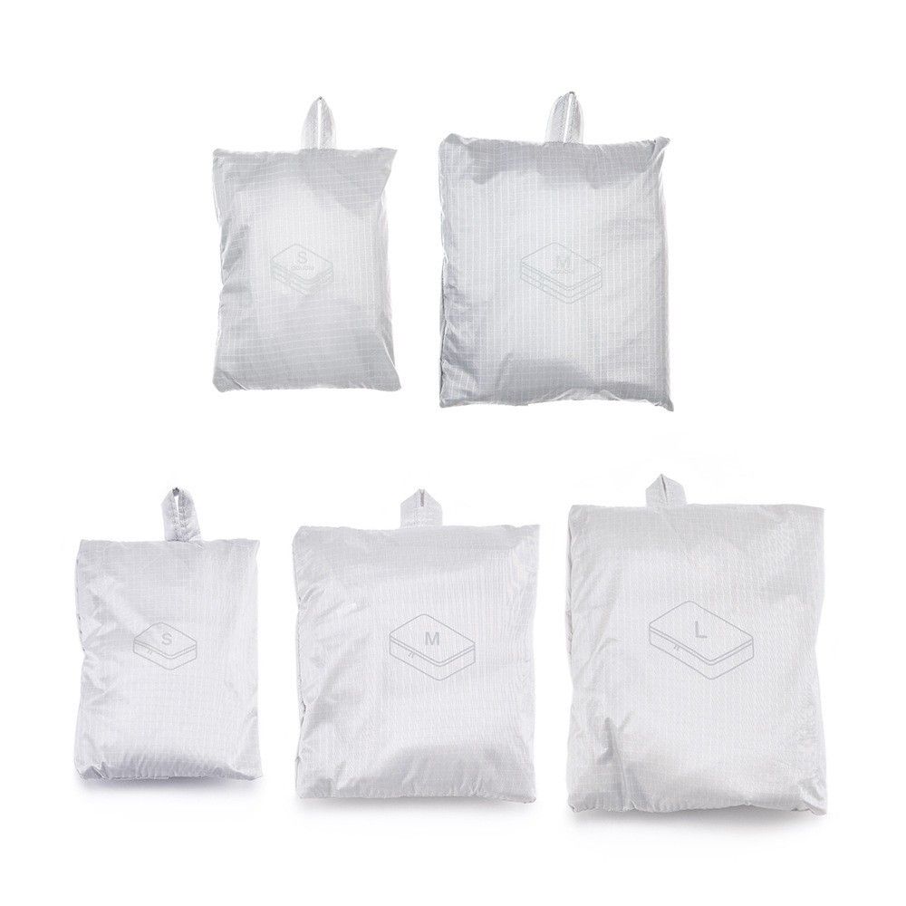 Travel Storage Hanging Bag Polyester Home BS8006 light gray Single layer M