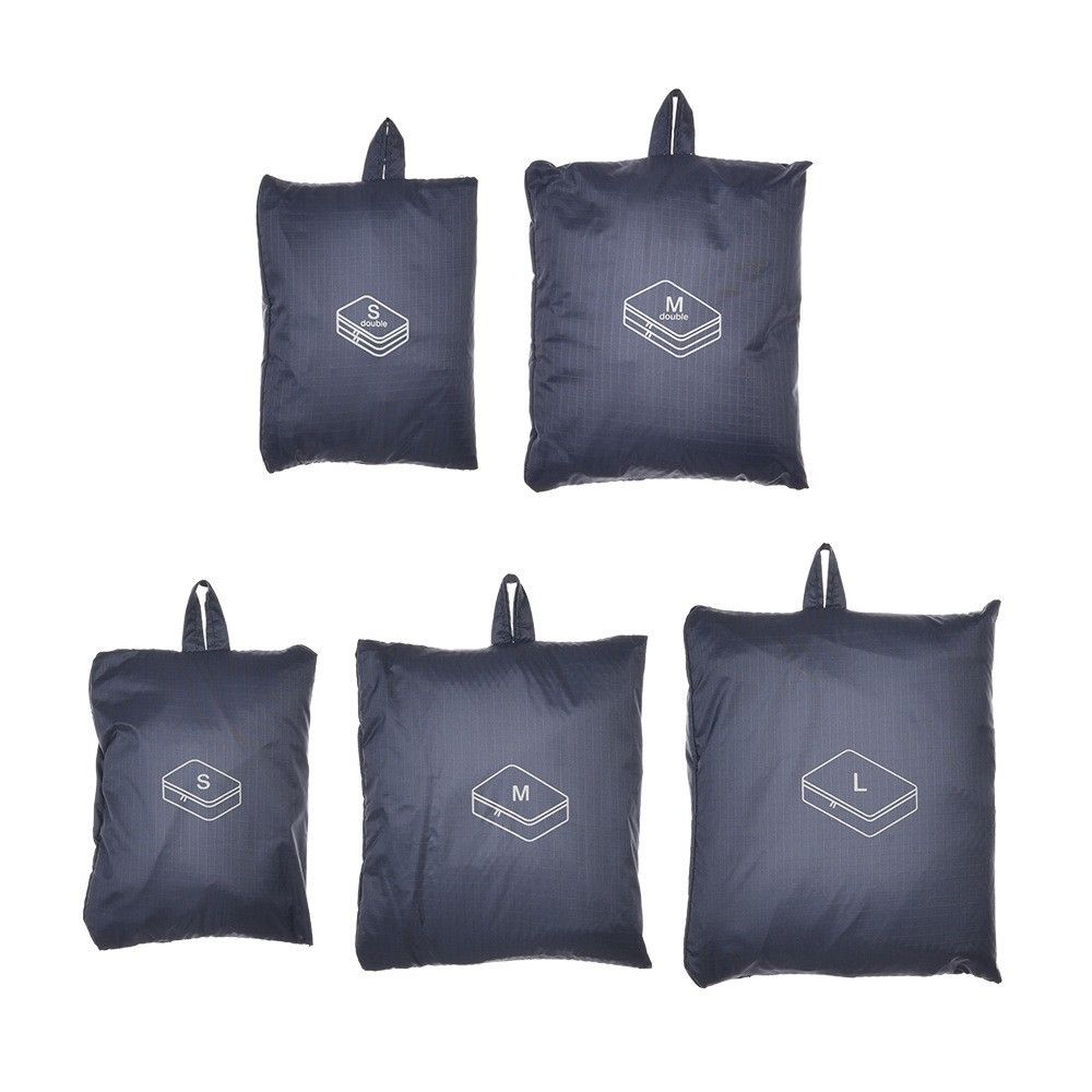 Travel Storage Hanging Bag Polyester Home BS8004 navy blue Single layer M