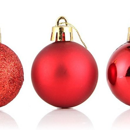 Christmas Plastic Ball 2CM Constant Romance 3cm — image 1