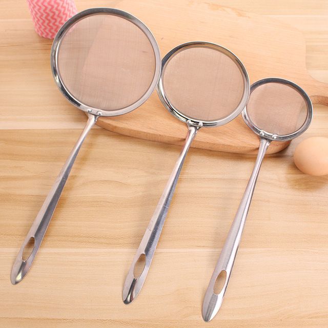 Z6520 Stainless Steel Oil Skimmer Spoon Trumpet Optional view 2