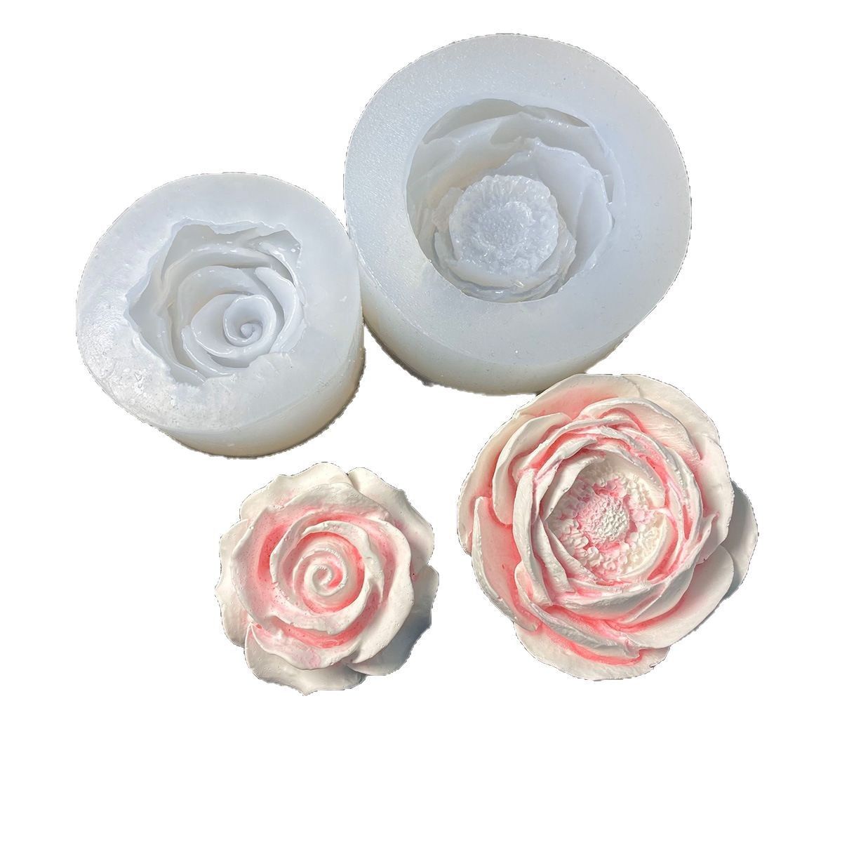 Silicone Flower Mold DIY Epoxy Plaster Candle Soap 15-772 view 3