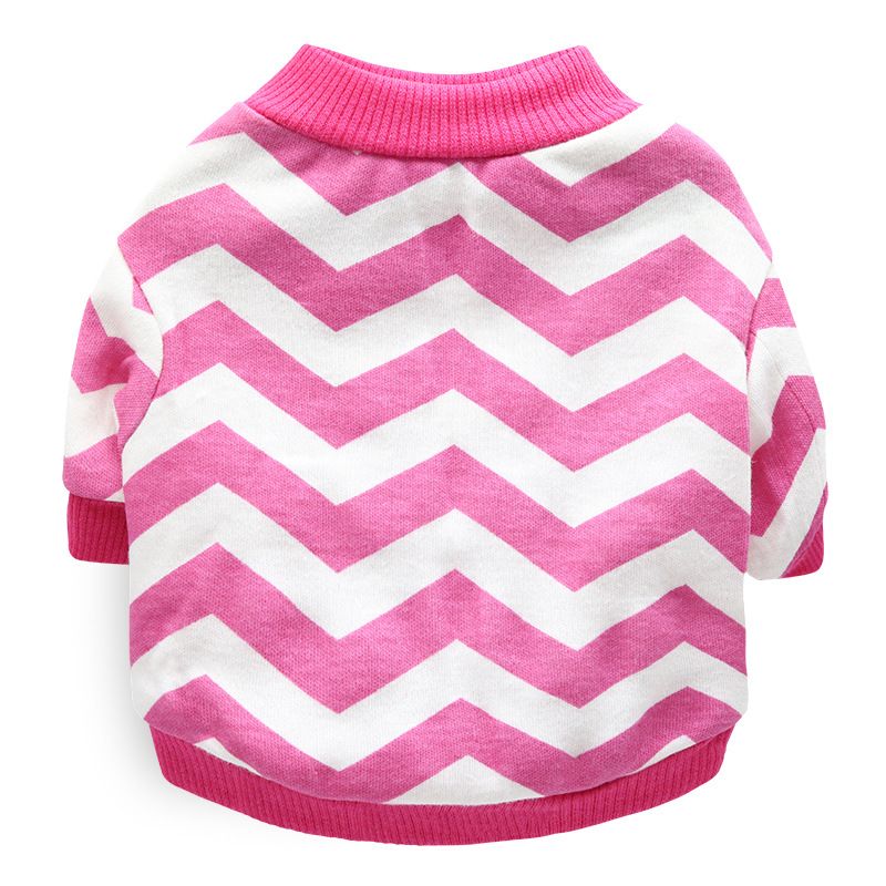 DROOLING DOG Pet Dog Cat Clothes Cotton T Shirt Pink (discounted) Size: S