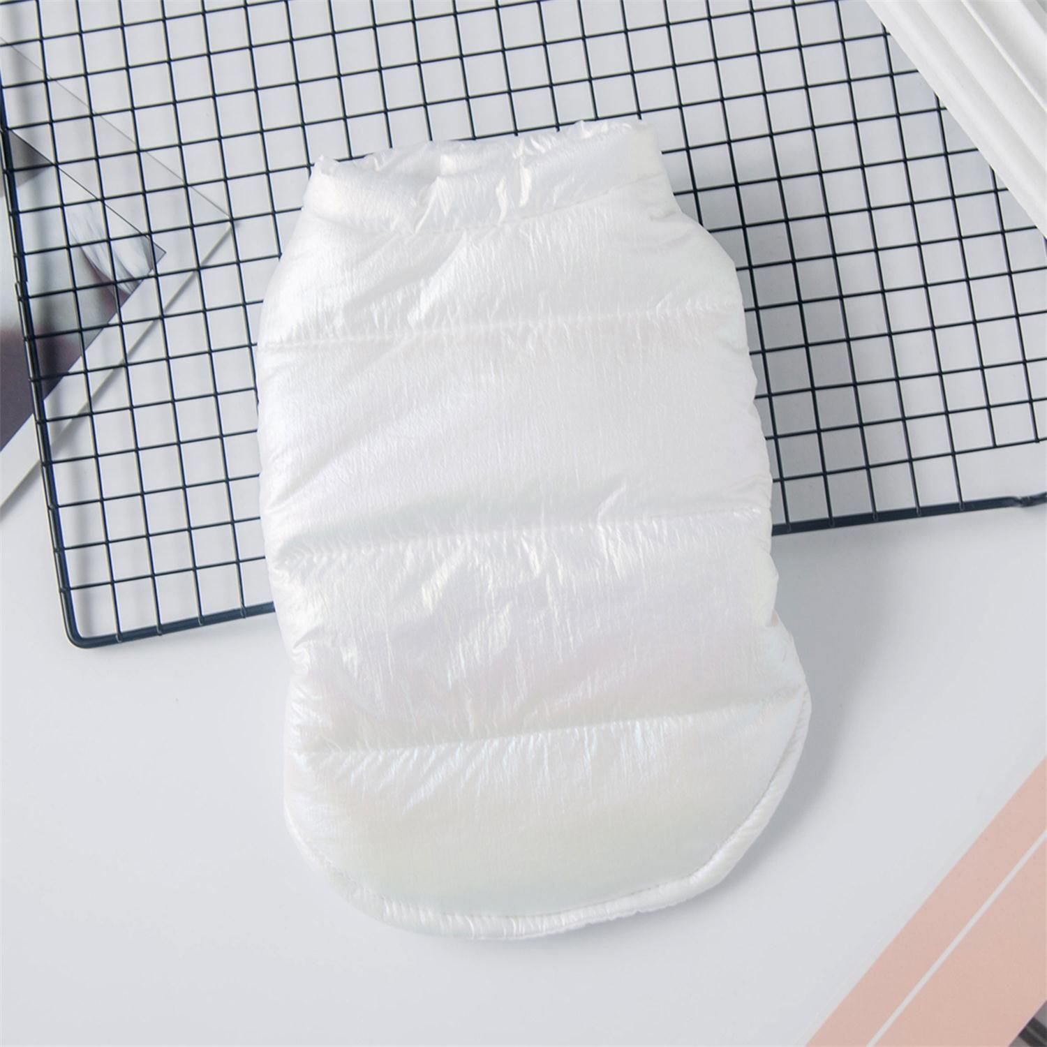 Qi Pet Dog Vest Small Breed Casual Style Glow Vest White view 4