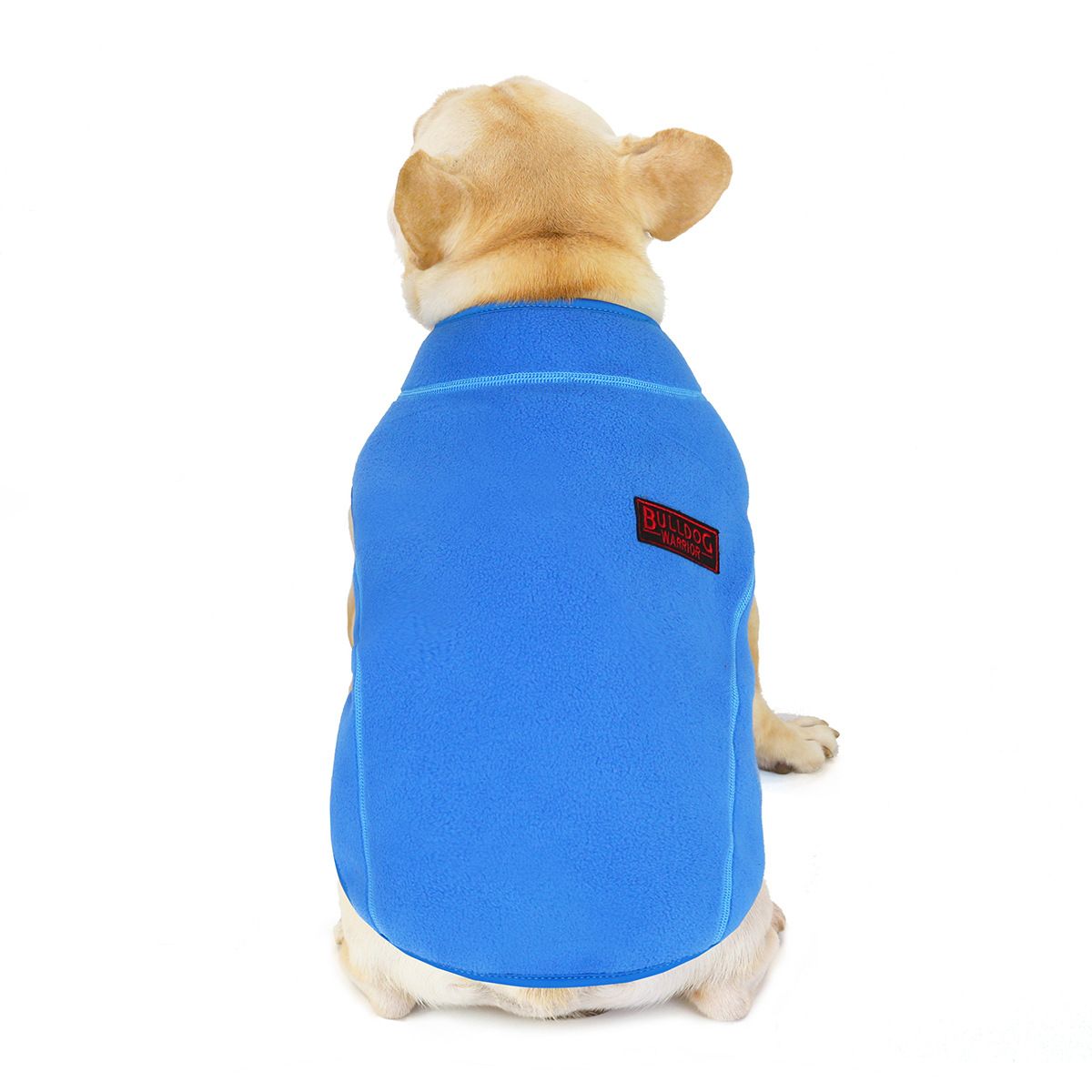 Dogbaby Bulldog Fleece Jacket Winter Polyester Blue L view 5