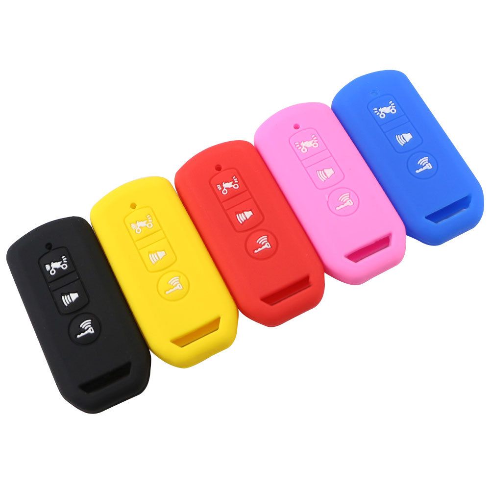 Color My Life Silicone Key Case for Honda PCX SH. Black view 3