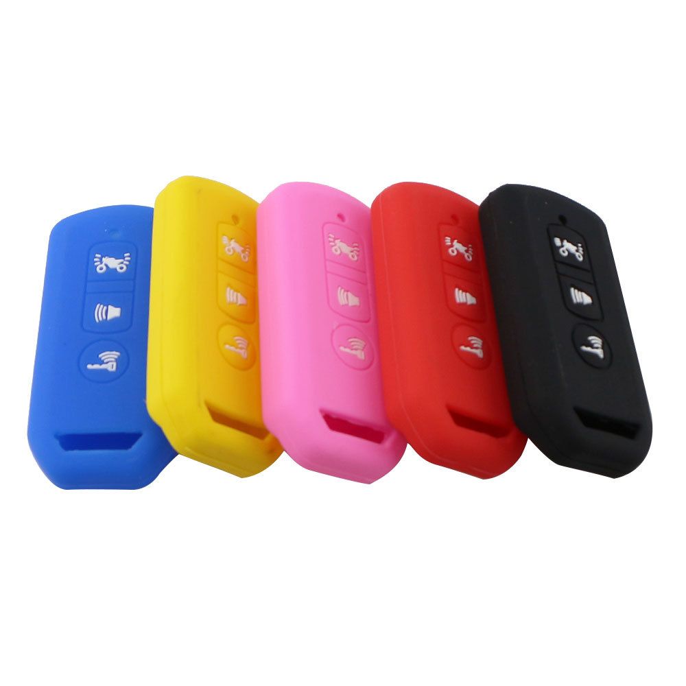 Color My Life Silicone Key Case for Honda PCX SH. Red view 5