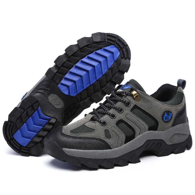 Qifeng Men Women Hiking Shoes Outdoor Sneakers brown plus cotton 40 view 2