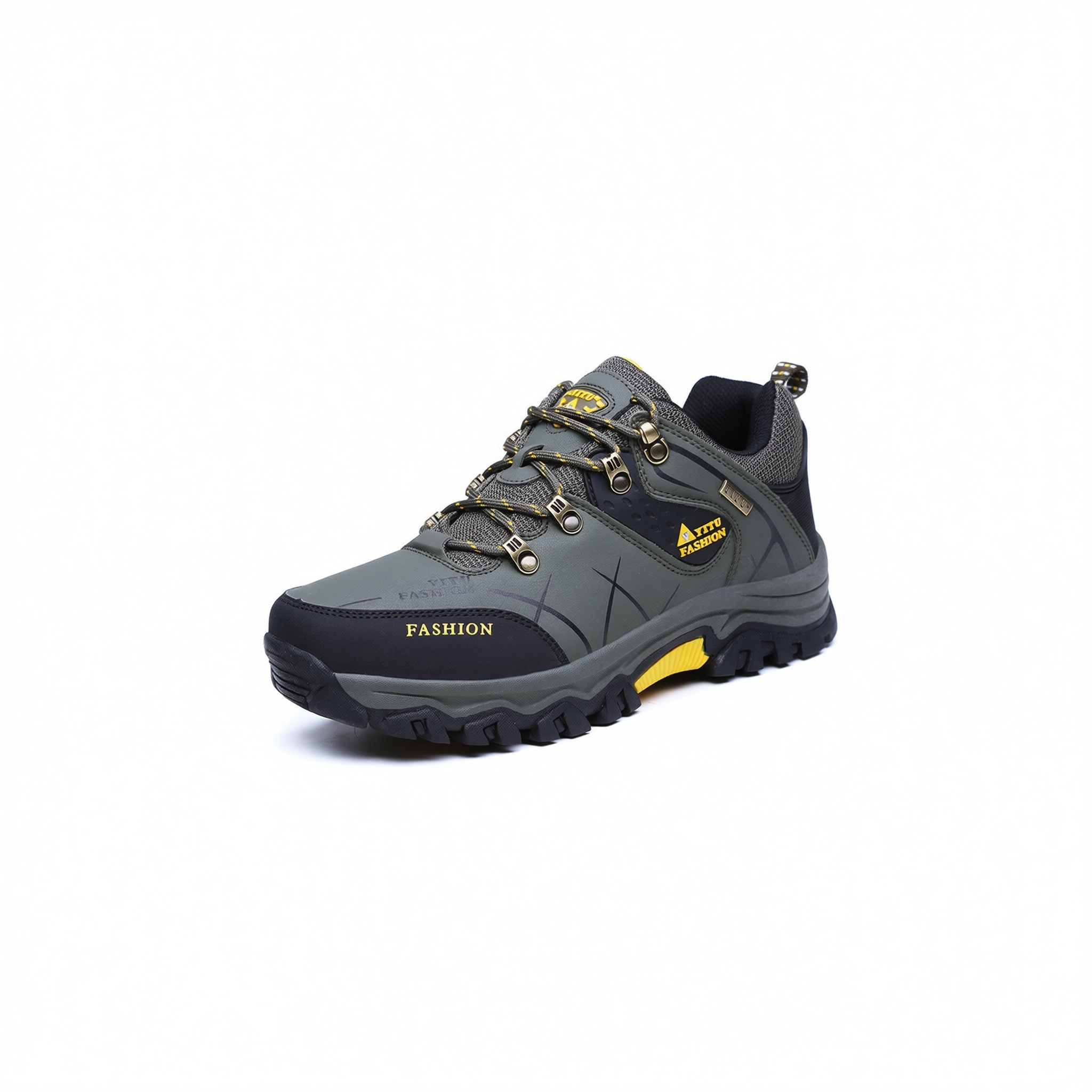 New Code Men Hiking Shoes Anti Slip Outdoor Black 39 view 3