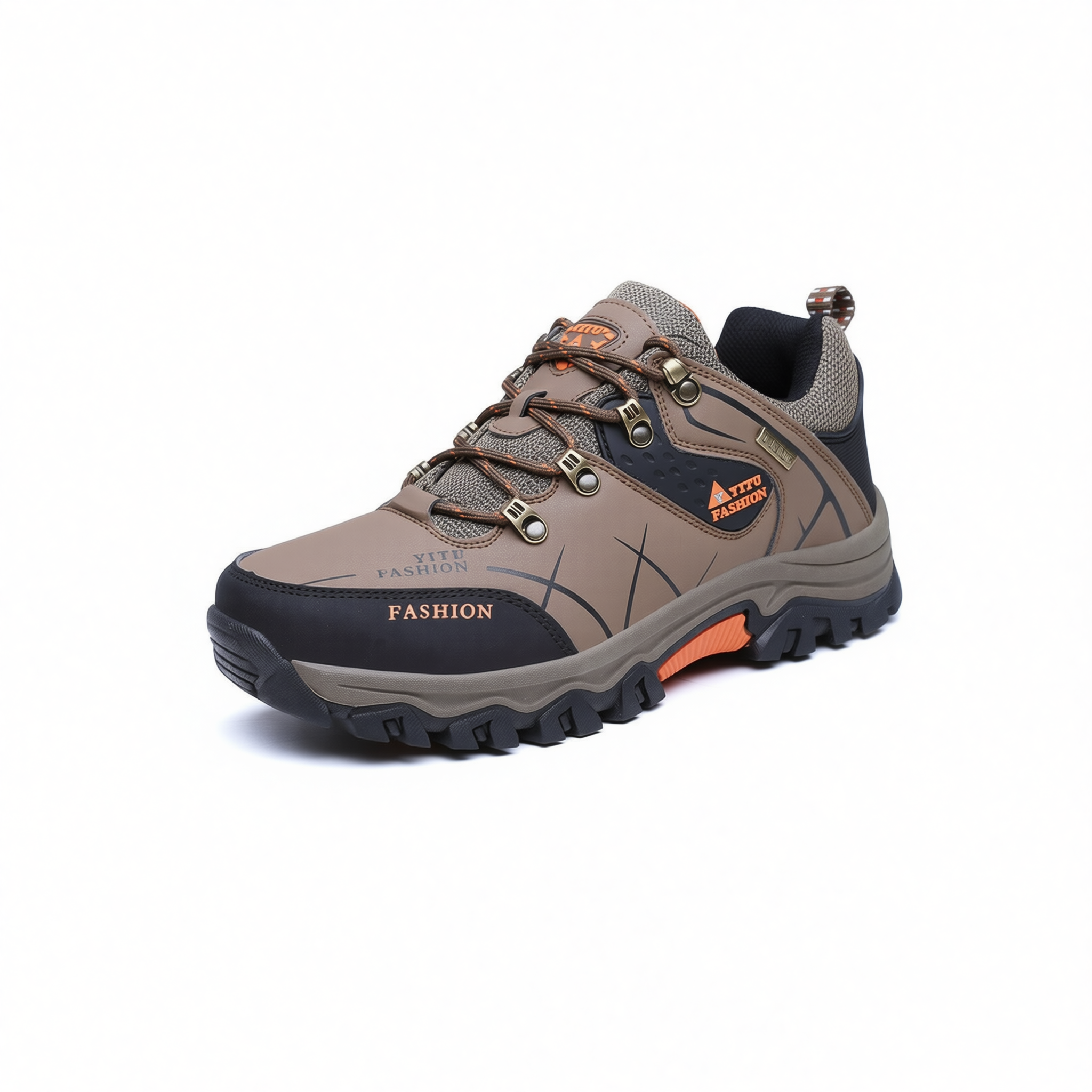 New Code Men Hiking Shoes Anti Slip Outdoor Black 42 view 4