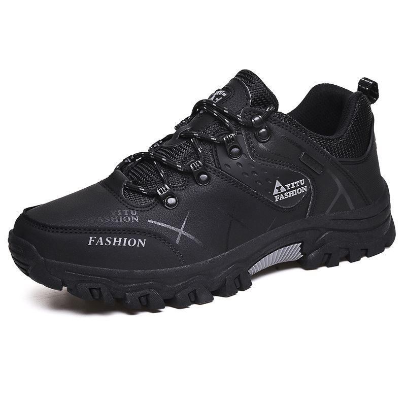 New Code Men Hiking Shoes Anti Slip Outdoor Black 47