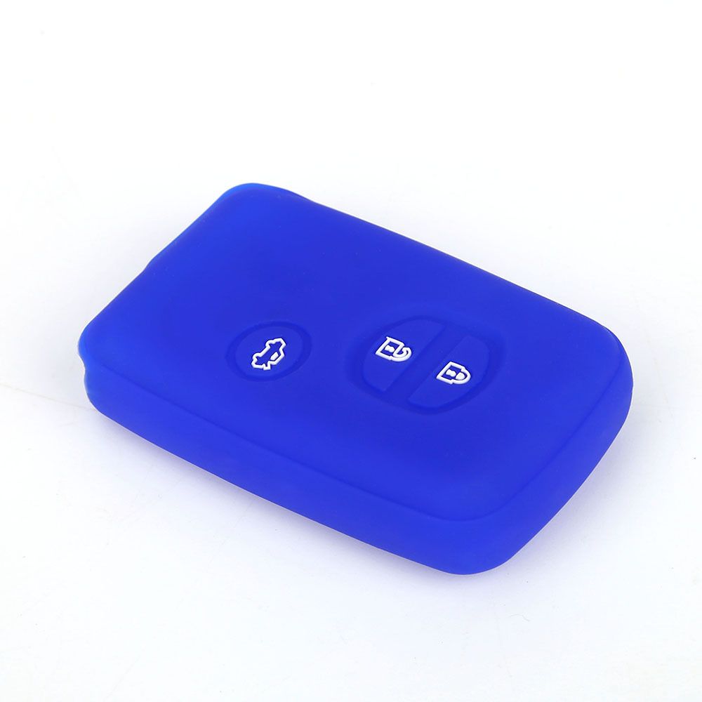 Silicone Key Cover for Toyota Camry Beautiful Earth Luminous green view 5