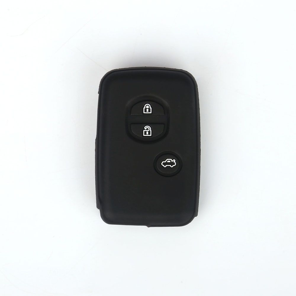 Silicone Key Cover for Toyota Camry Beautiful Earth Black — image 1
