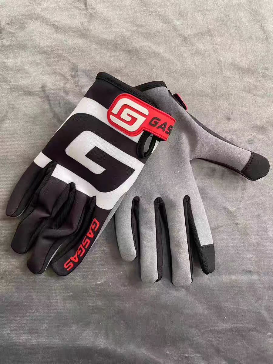 Gas Bicycle Gloves Nylon Thin Outdoor Black XL