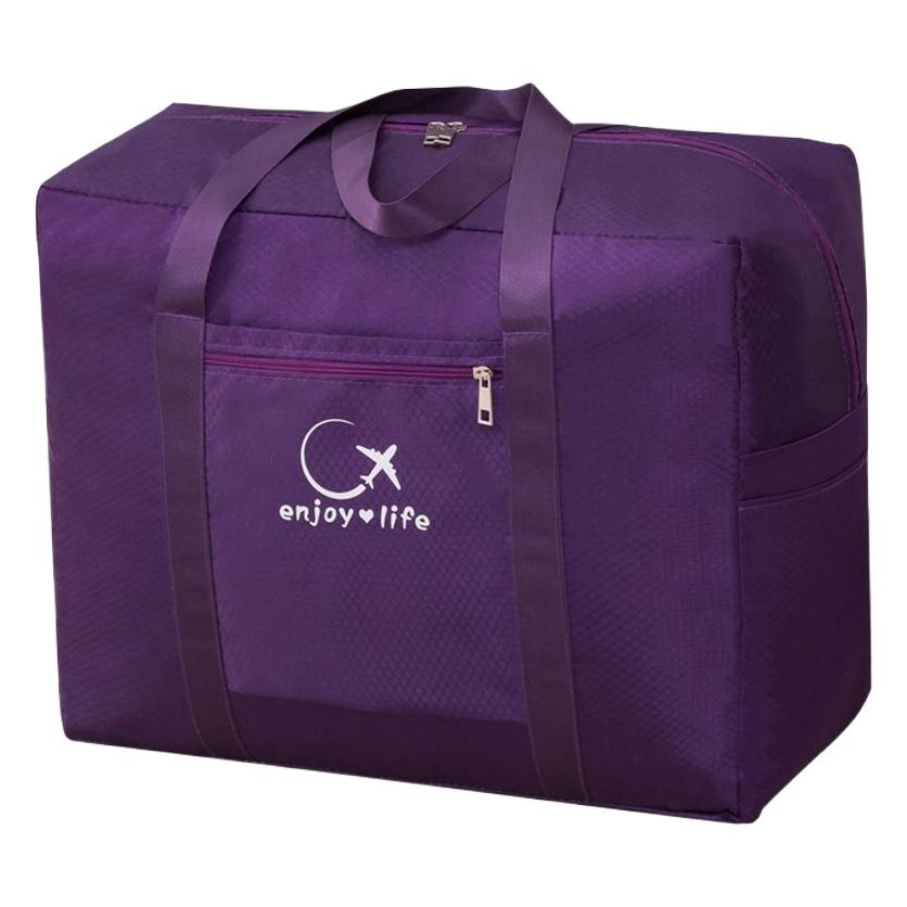 Travel Bag Storage Organizer Waterproof Oxford Cloth Purple Medium view 2