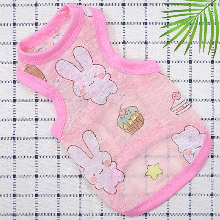 Valley Dog Pet Cooling Vest Sun Protection Vest powder edging ice cream rabbit