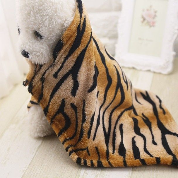Shine Coral Fleece Pet Blanket for Dogs and Cats Rainbow Blanket M long 70cm * view 3