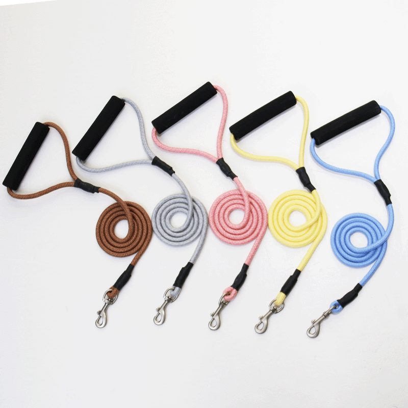 Zichen Nylon Dog Leash Medium Large Pet Curry 0.6 view 6
