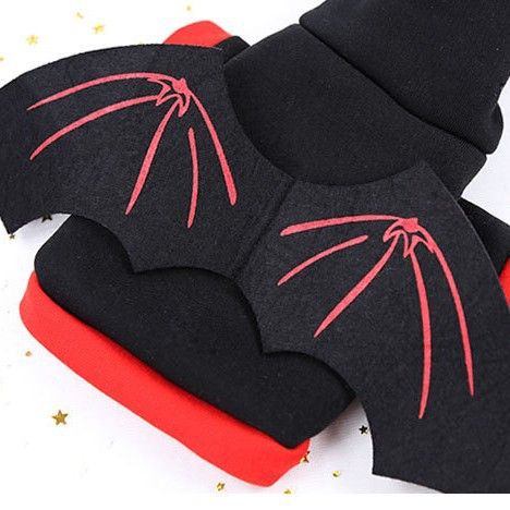 Shine Christmas Hooded Pet Dog Cat Clothes Hooded Two-Leg Sweatshirt Red and view 4