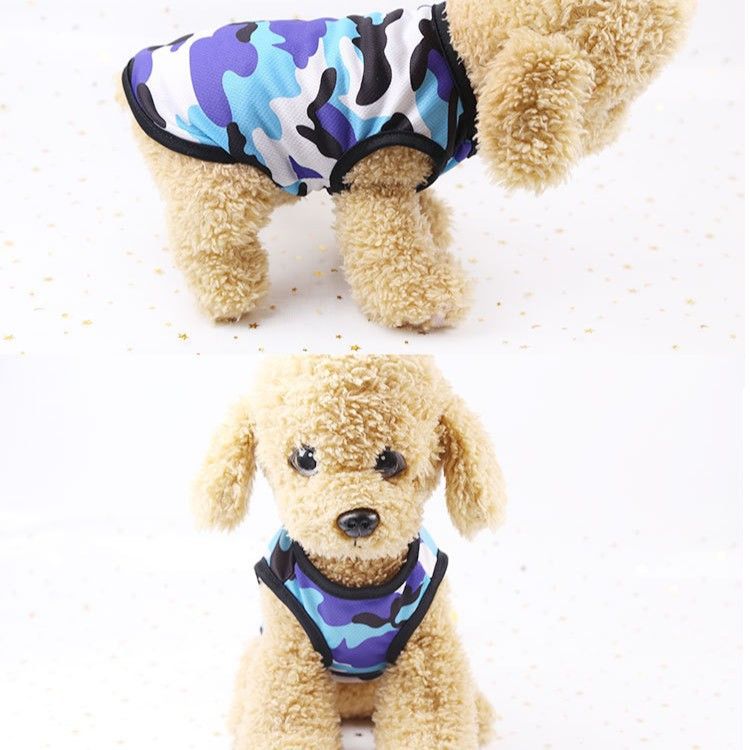 Shine Pet Dog Cat Vest Mesh Camo Summer Sun Protection Vest-Red Camo XXL view 3