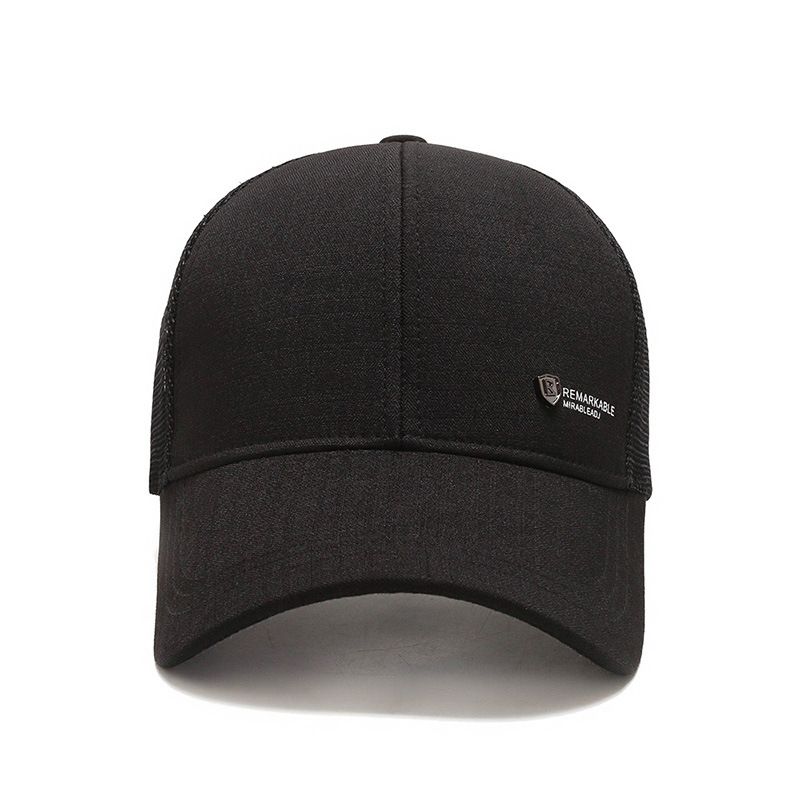 Snoya Men Breathable Mesh Baseball Cap Sun Protection Gray Adjustable view 4