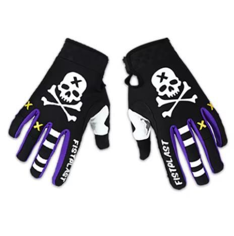 fistplast Motorcycle Gloves Full Finger Breathable. White L view 5