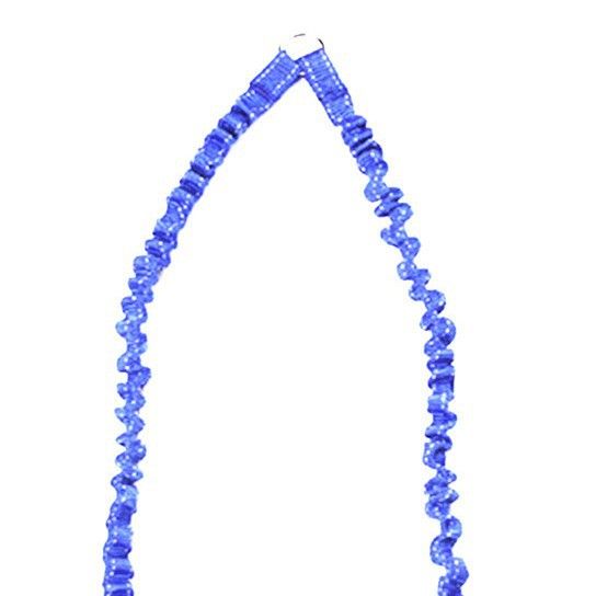 Reflective Nylon Dog Collar Adjustable Stiffness S/M Blue 2.0cm * 50CM.104g view 3