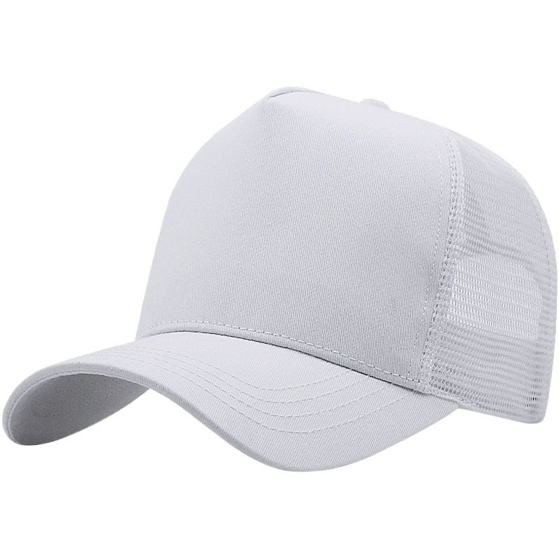 AB High Top Baseball Cap Breathable Sunshade White L（58-60cm） view 2